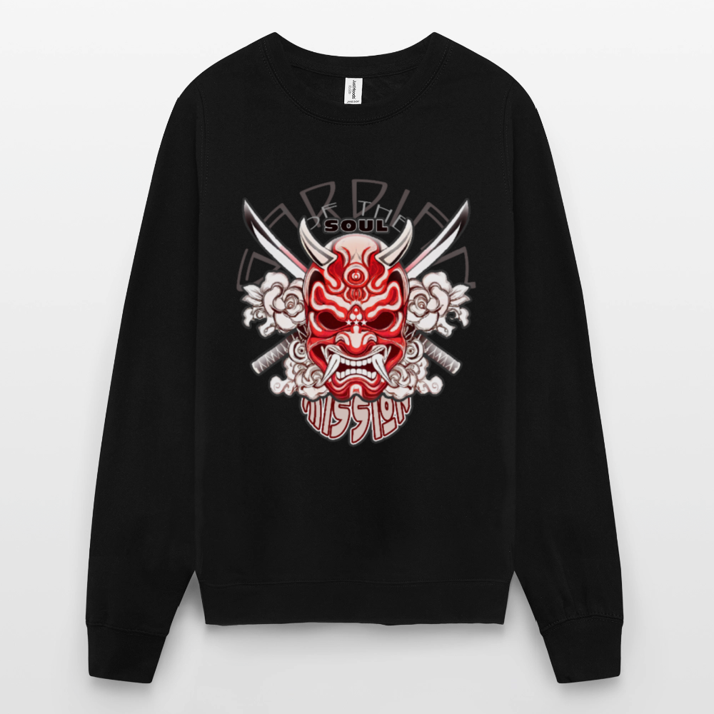 Sweat-shirt " Samouraï " - noir