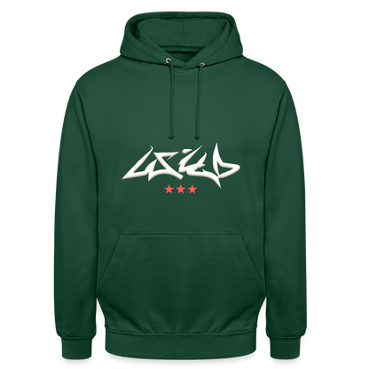 Sweat-shirt "Wild" - vert bouteille