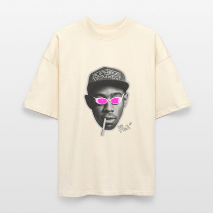 T-shirt bio "Tyler" - blanc gris
