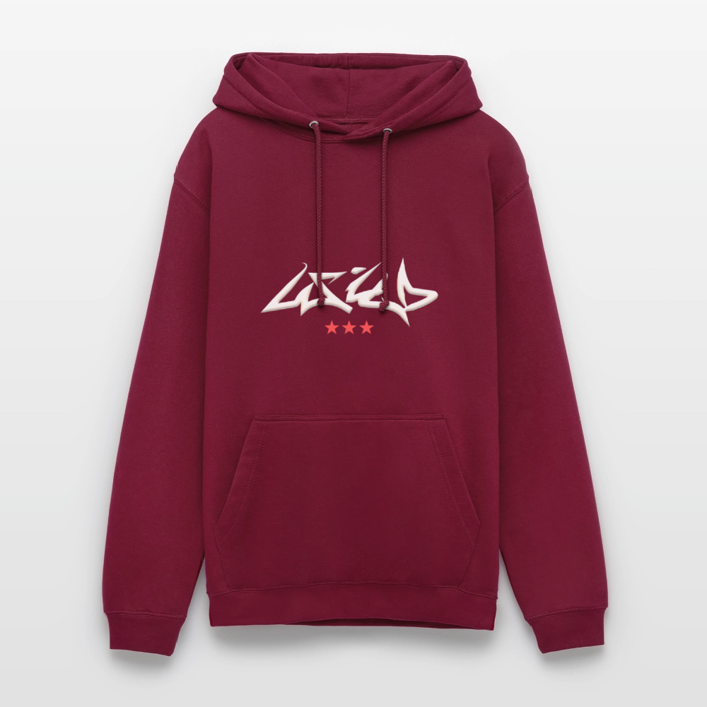 Sweat-shirt "Wild" - bordeaux