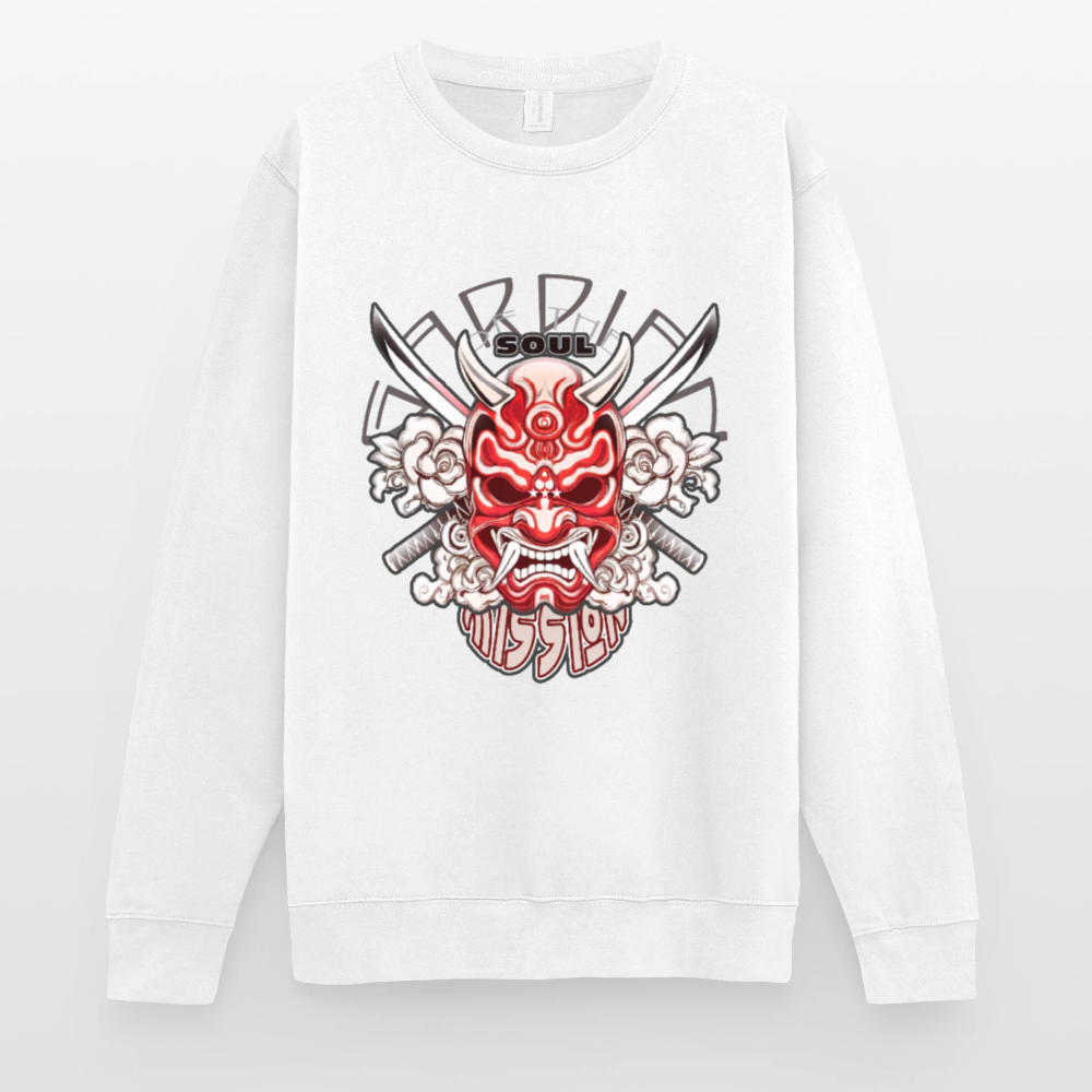 Sweat-shirt " Samouraï " - blanc