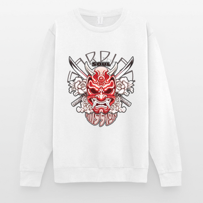 Sweat-shirt " Samouraï " - blanc