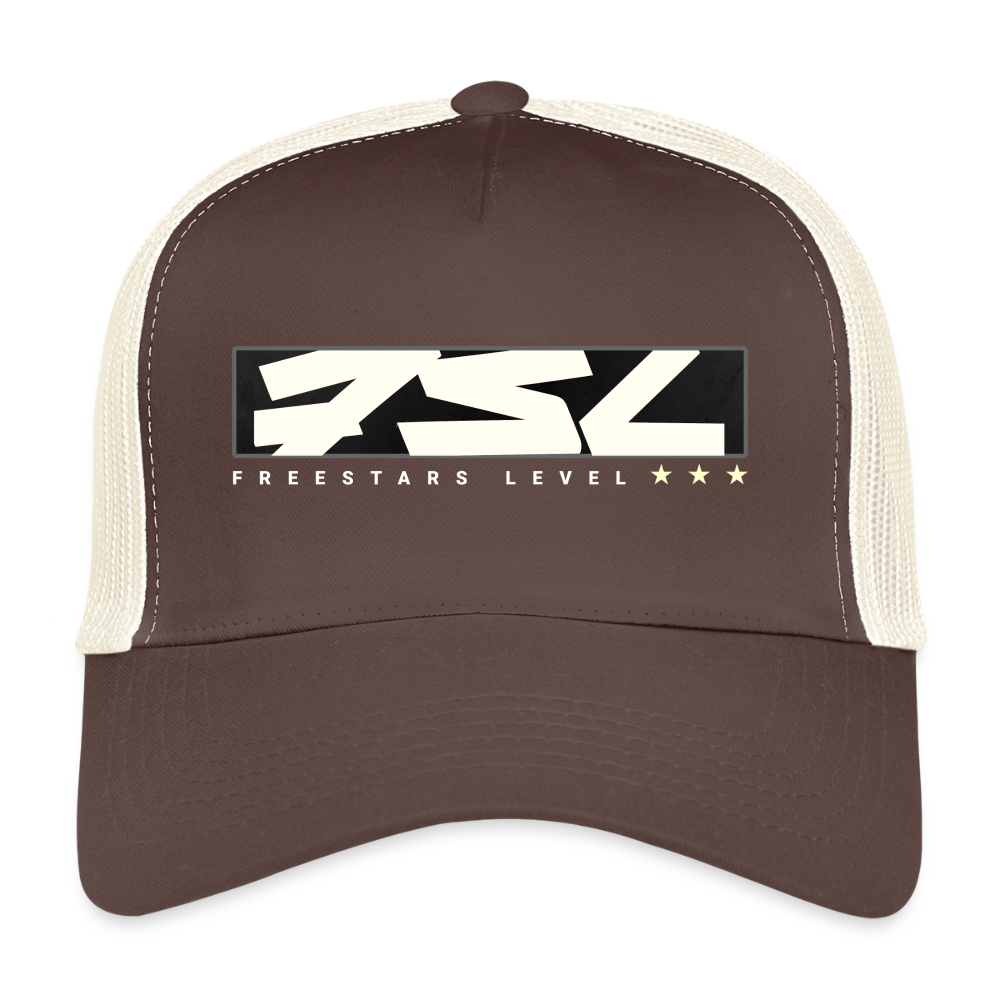 Trucker Cap 01 - marron/beige