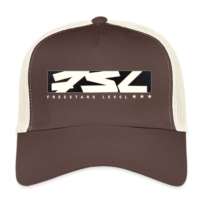 Trucker Cap 01 - marron/beige