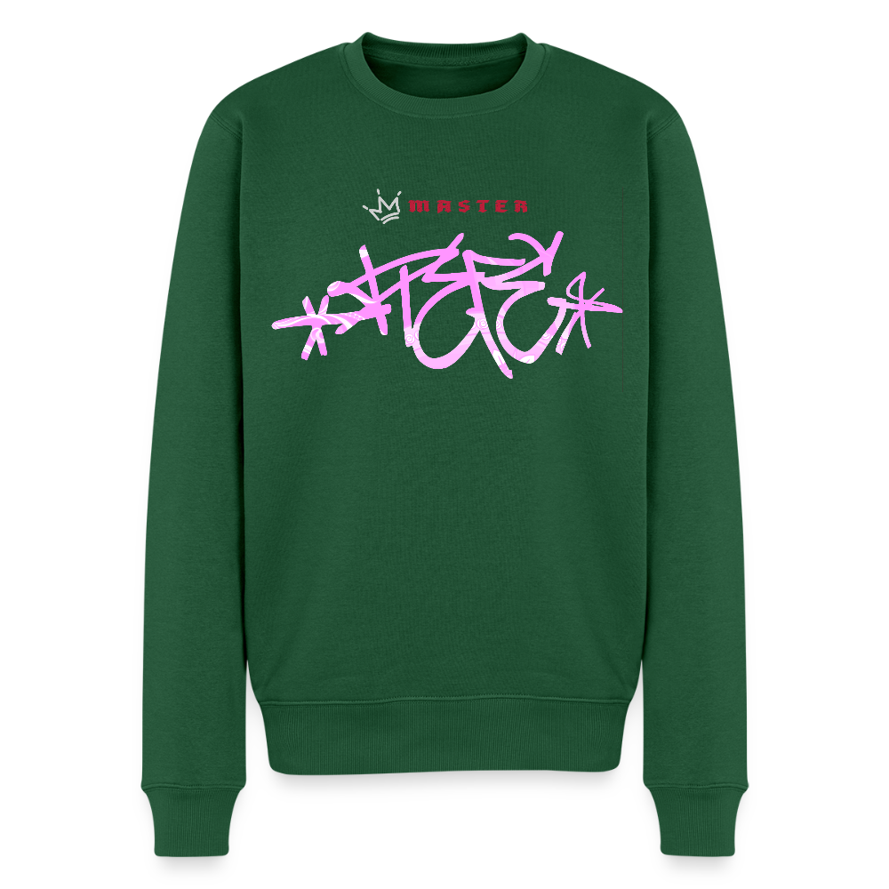 Sweat ras-du-cou Premium Homme - vert bouteille