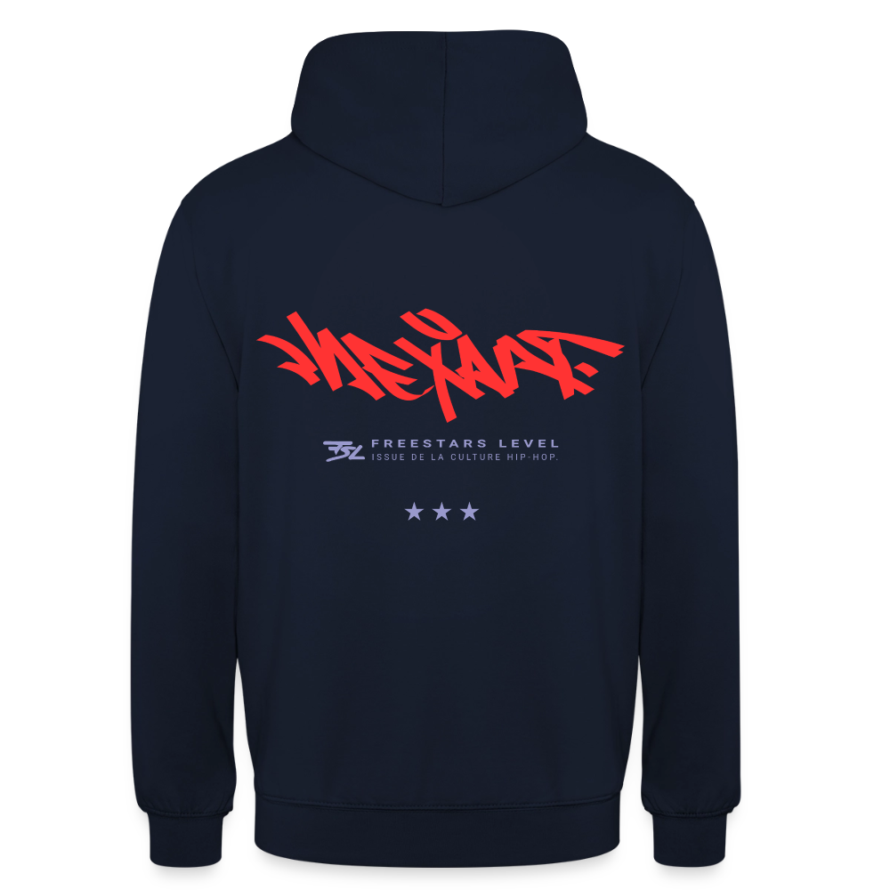 Hoodie  unisexe collection "NEXART" - marine