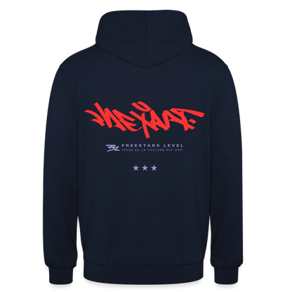 Hoodie  unisexe collection "NEXART" - marine
