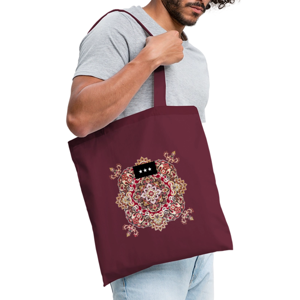 Tote Bag "Antik" - bordeaux