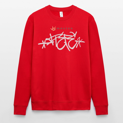 Sweat-shirt "master piece" homme - rouge