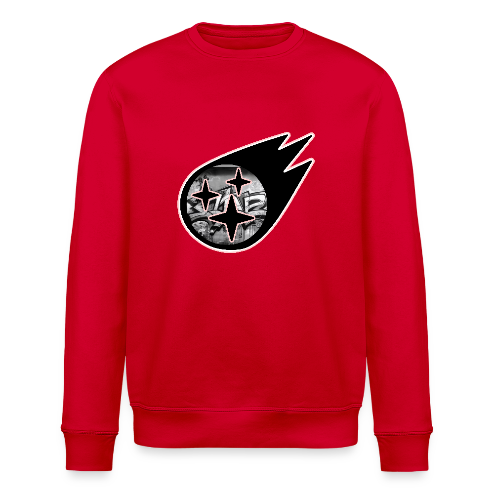 Sweat bio " Meteore" Unisexe - rouge