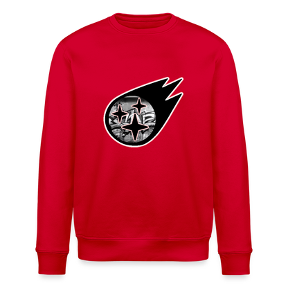 Sweat bio " Meteore" Unisexe - rouge