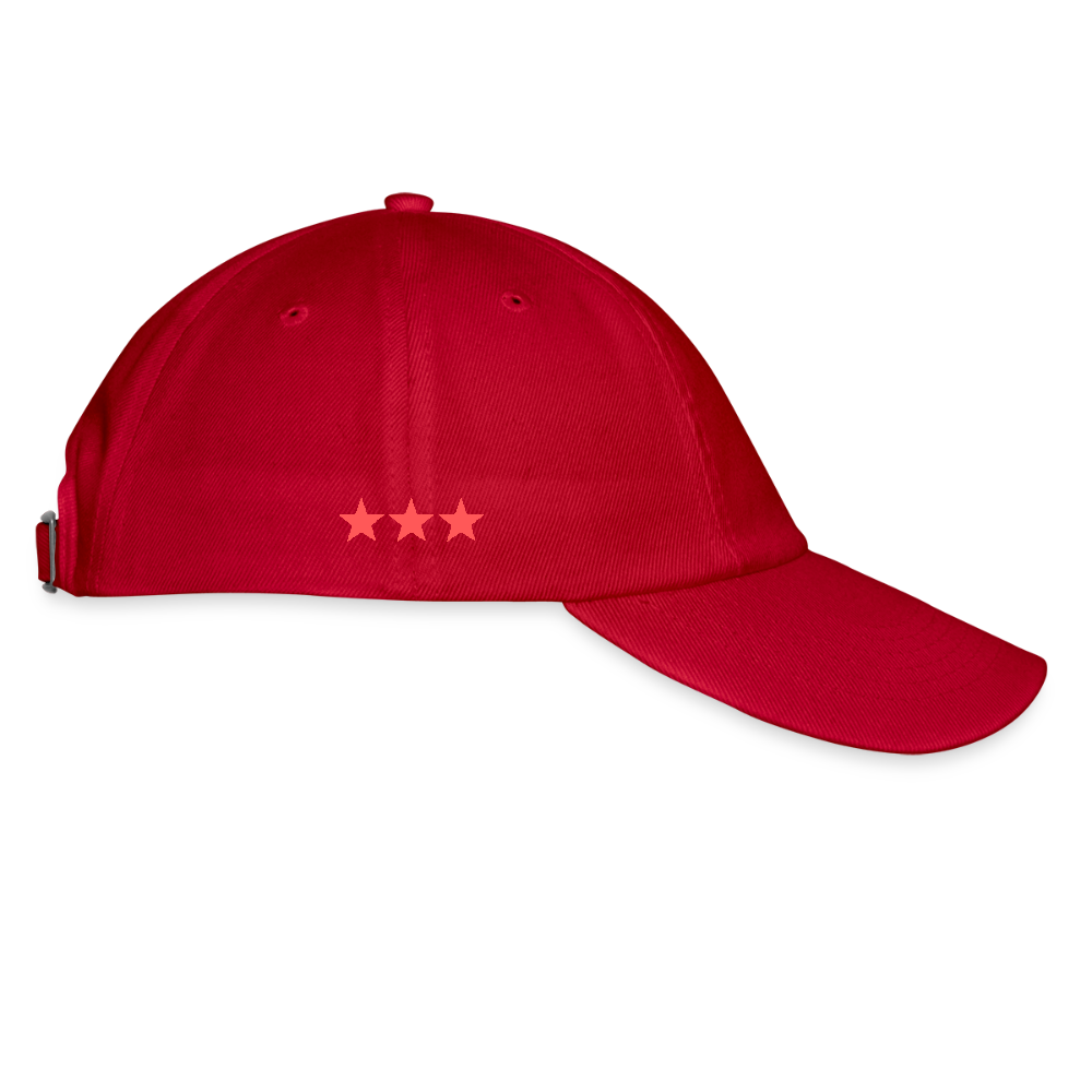 Casquette classique "3 St Art" - rouge classique