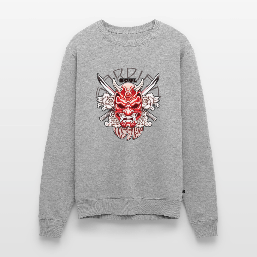 Sweat  "Samouraï" Homme - gris chiné
