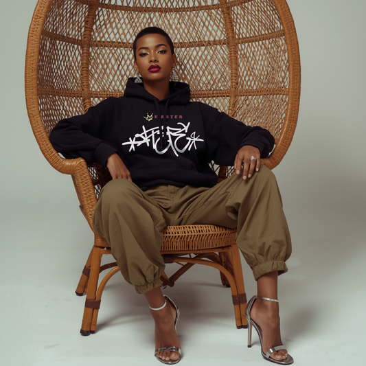 Sweat-shirt à capuche "Master piece" unisexe