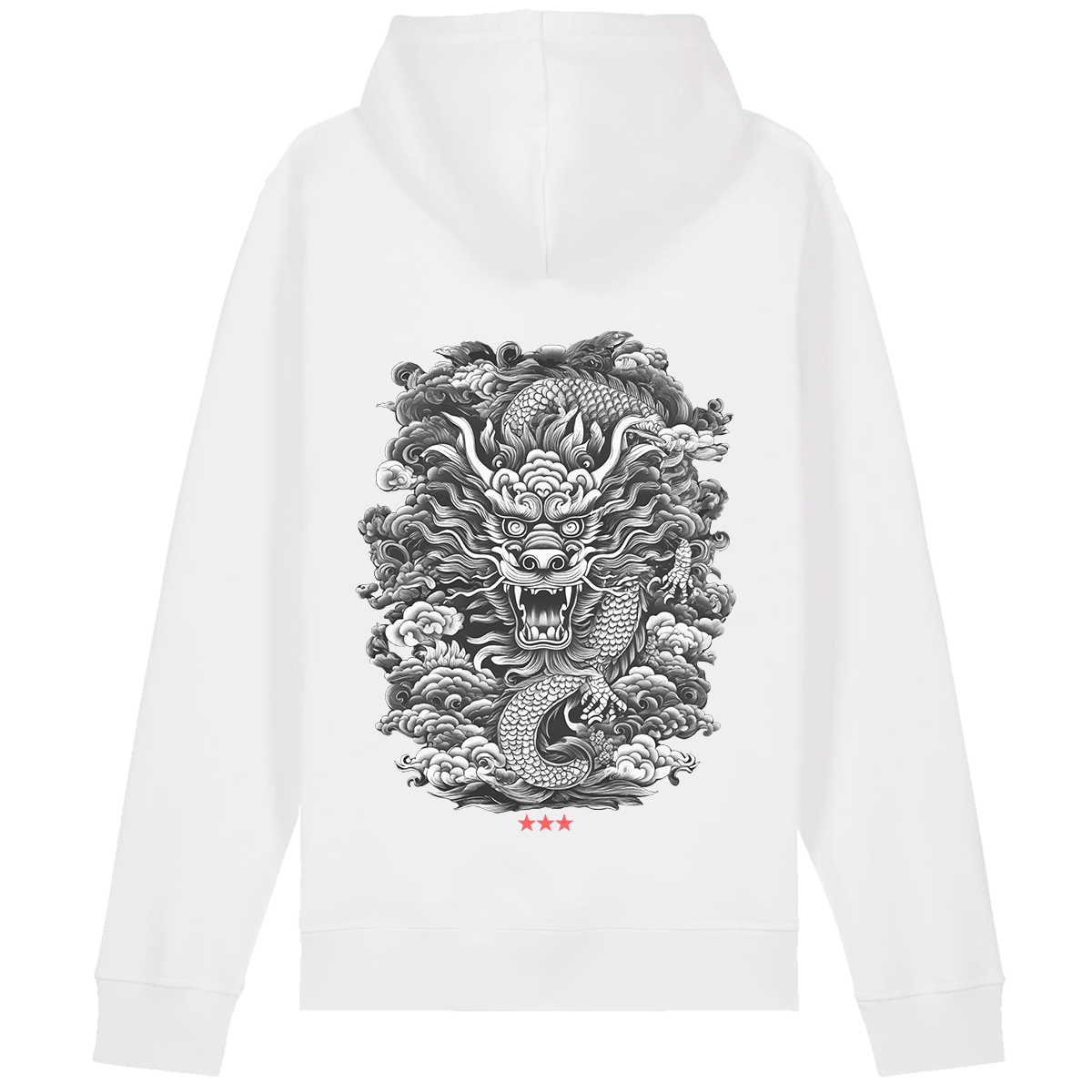 Sweatshirt à capuche unisexe "Constellation du dragon" 2.0