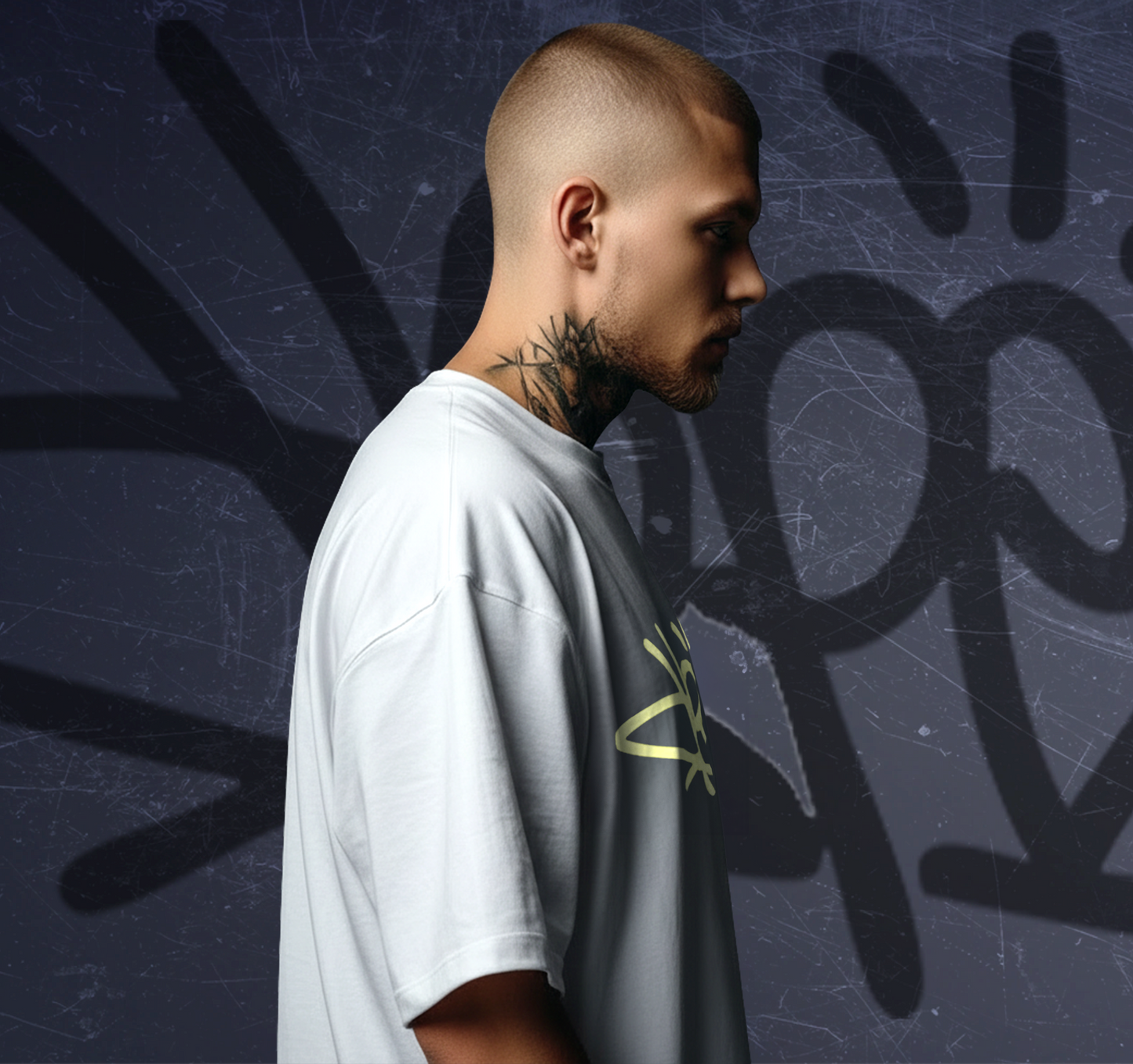 T-shirt oversize "HOPE"