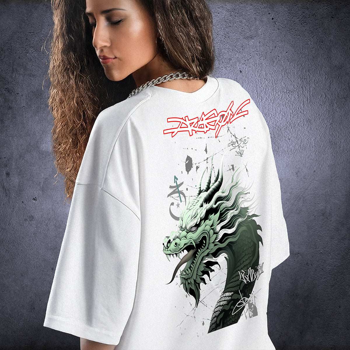 T-Shirt Oversized "Dragon" 2.1