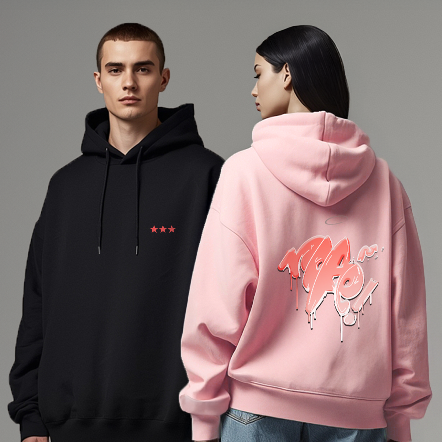 Sweat à capuche "Nope"