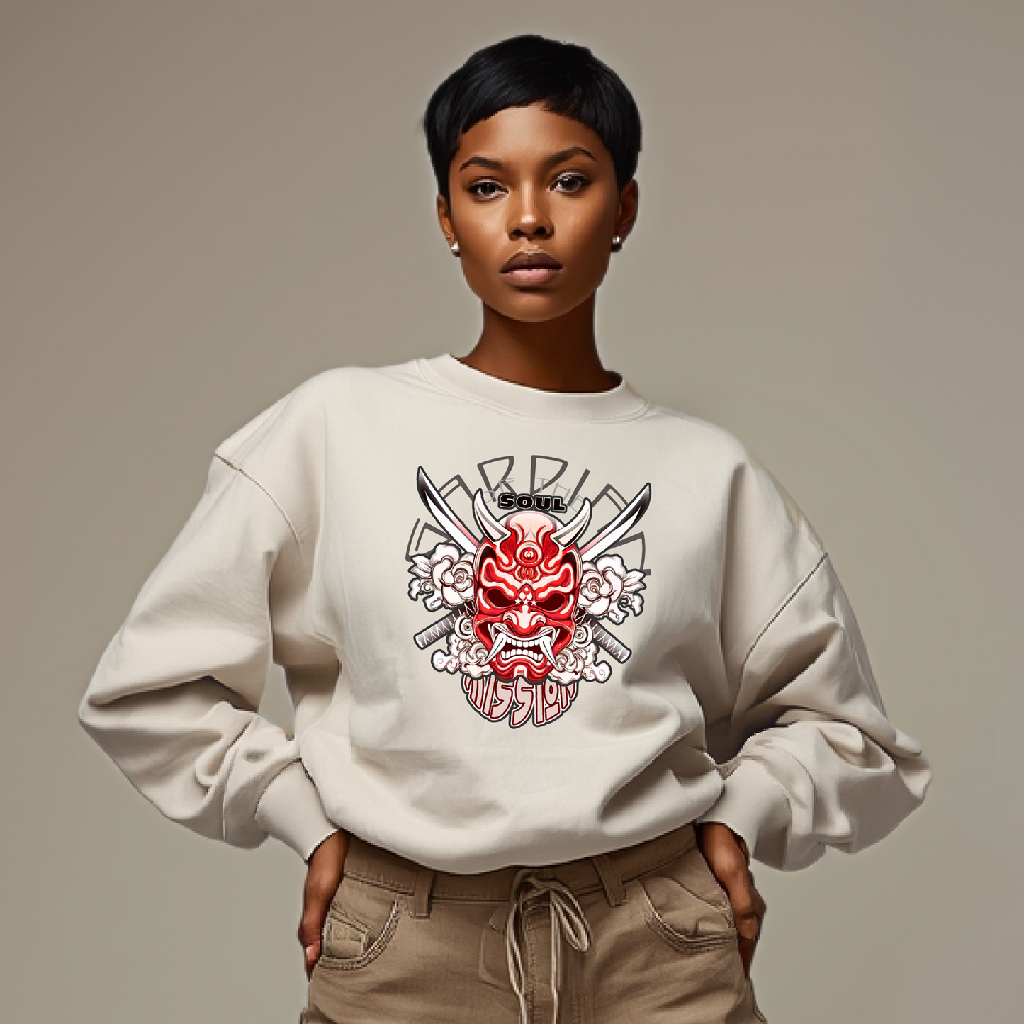 Sweat-shirt " Samouraï "